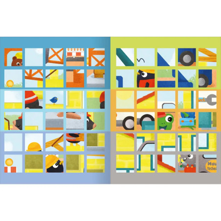 Meine Puzzle-Sticker – Baustelle