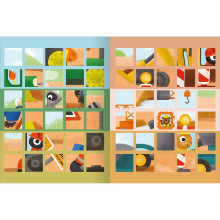 Meine Puzzle-Sticker – Baustelle