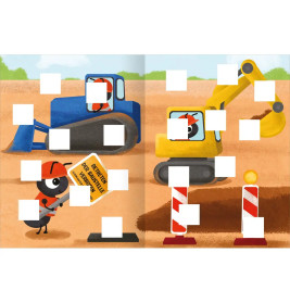 Meine Puzzle-Sticker – Baustelle