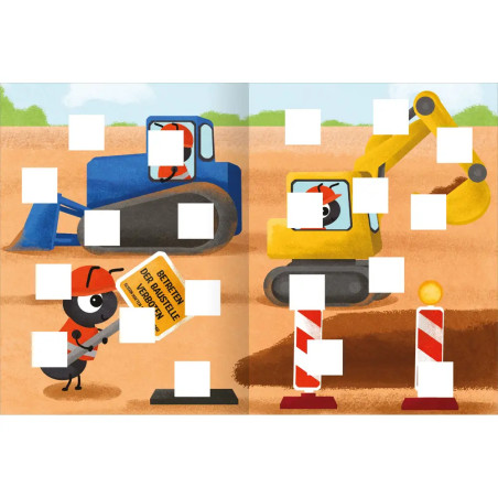 Meine Puzzle-Sticker – Baustelle