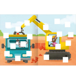 Meine Puzzle-Sticker – Baustelle
