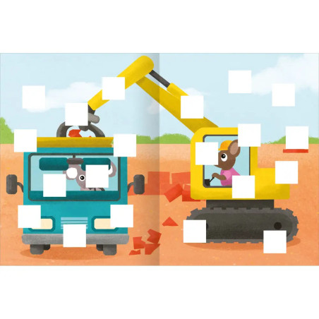 Meine Puzzle-Sticker – Baustelle