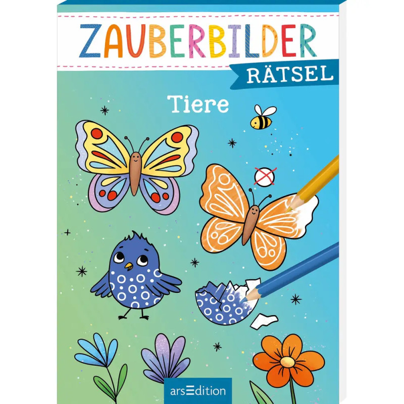 Zauberbilder-Rätsel – Tiere