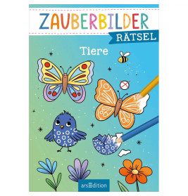 Zauberbilder-Rätsel – Tiere