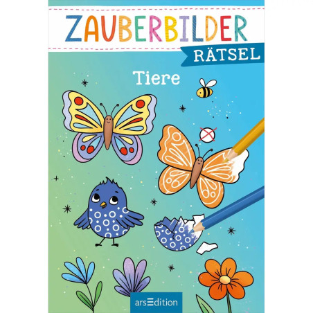 Zauberbilder-Rätsel – Tiere