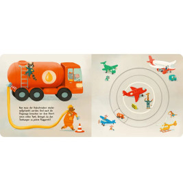 Meine Schiebebahn-Pappe: Fahr mit am Flughafen