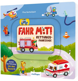 Meine Schiebebahn-Pappe: Fahr mit: Rettungsfahrzeuge