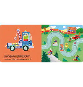 Meine Schiebebahn-Pappe: Fahr mit: Rettungsfahrzeuge