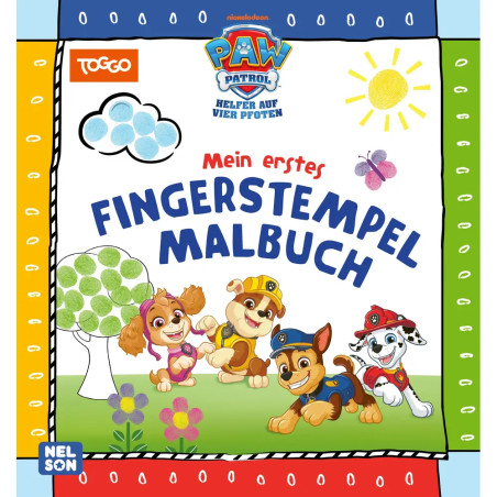 PAW Patrol Kindergartenheft: Mein erstes Fingerstempel-Malbuch