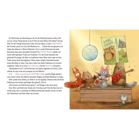 Die kleine Fledermaus Wegda: Wegda macht Musik