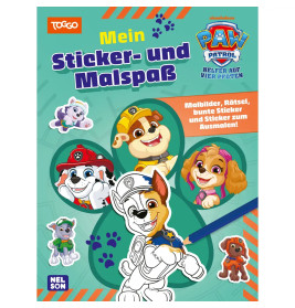 PAW Patrol Mitmachbuch: Mein Sticker- und Malspaß