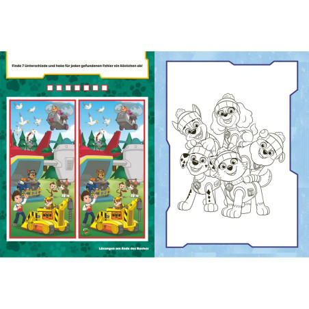 PAW Patrol Mitmachbuch: Mein Sticker- und Malspaß