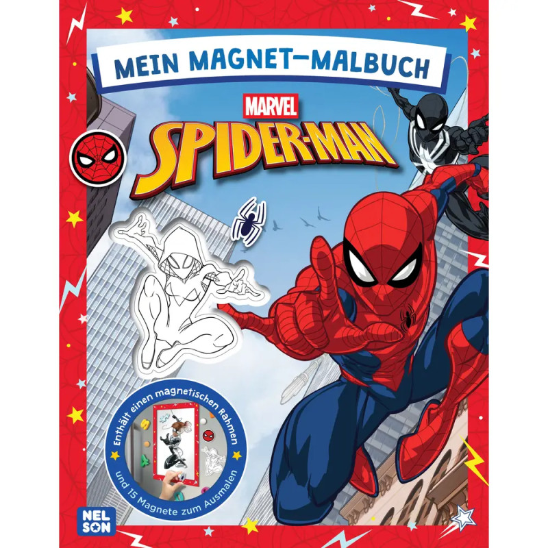 Mein Magnet-Malbuch Spider-Man