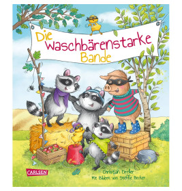 Die waschbärenstarke Bande