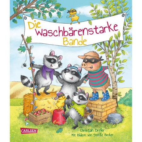 Die waschbärenstarke Bande
