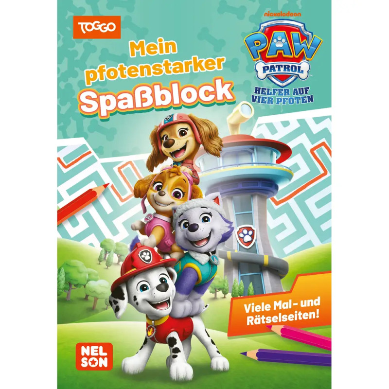 PAW Patrol Kindergartenheft: Mein pfotenstarker Spaßblock