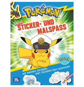 Pokémon Sticker- und Malspaß