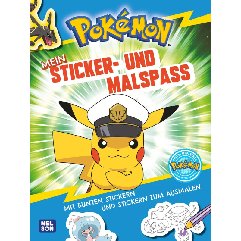 Pokémon Sticker- und Malspaß