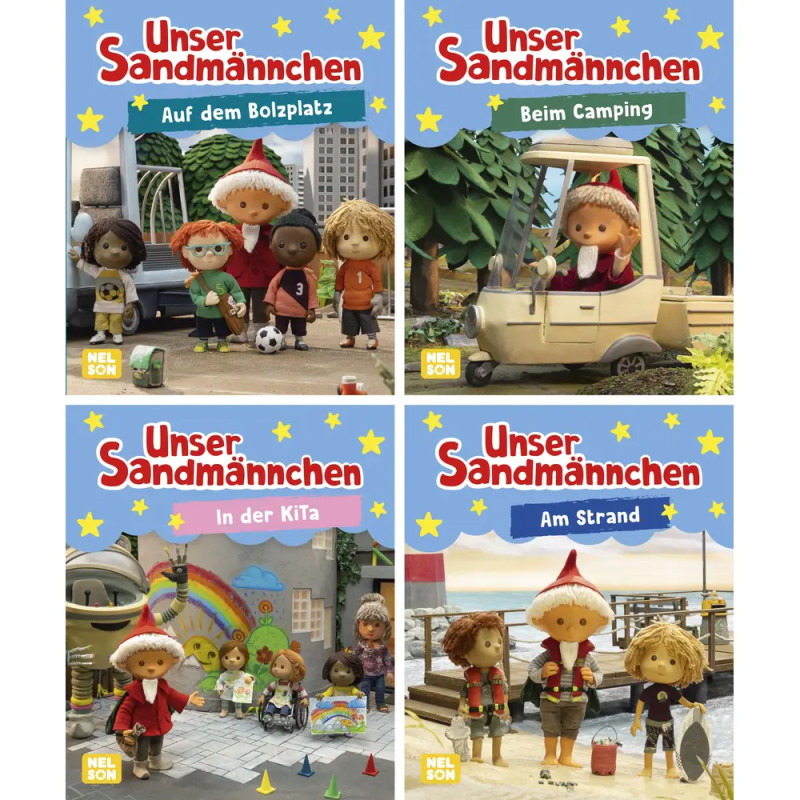 Nelson Mini-Bücher: Unser Sandmännchen 9-12 (Einzel WWS)