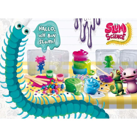INVENTO Slumi Science - Squish & Schleim – DIY Experimentier-Set | Kreatives Spiel & Basteln