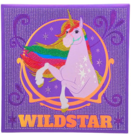 Invento Unicorn Academy Diamantenbild XL – Funkelnder Bastelspaß mit Rahmen