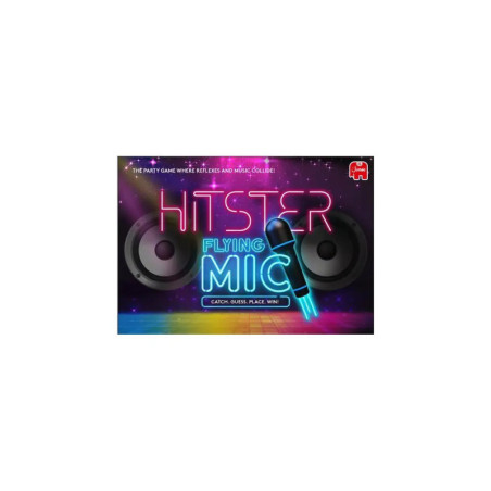 Jumbo: Hitster – Flying Mic. Das interaktive Karaoke-Partyspiel ab 16 Jahren