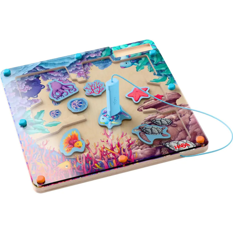 HABA Magnetspiel Vario Regenbogenfisch – Kreativität & Feinmotorik ab 3 Jahren