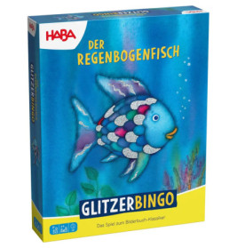 HABA Regenbogenfisch Glitzer Bingo – Schillernder Spielspaß für die Familie