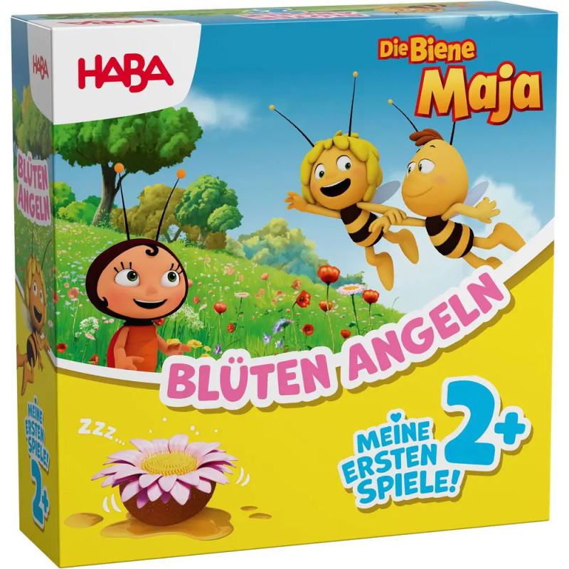 HABA Biene Maja Blüten angeln – Mein erstes Spiel: Geschicklichkeit & Farben