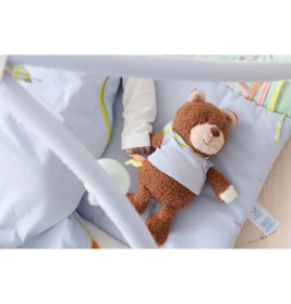 Sterntaler Kuscheltier Bär Bob M Braun – Weich & waschbar für Babys (Mittelgröße)