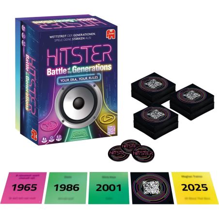 Jumbo: Hitster – Battle of the Genres. Erweiterung mit Musik-Showdown ab 16 Jahren