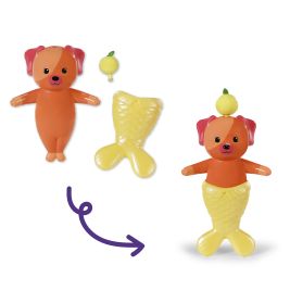 Zapf BABY born Glam Up Sunshine Puppe | Farbwechselhaar durch UV-Licht & Zubehör | Ab 4 Jahre