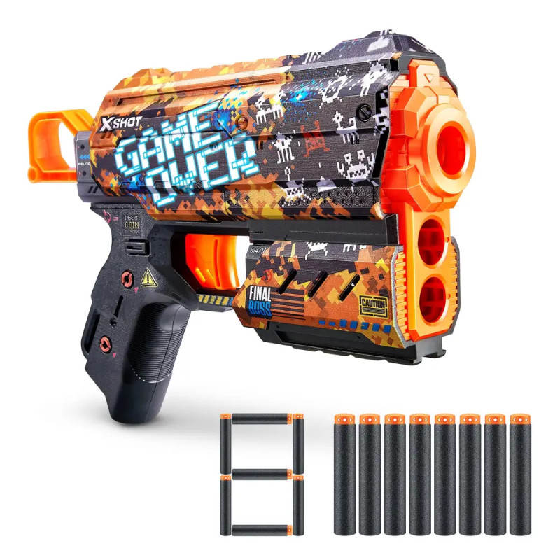 XSHOT - Skins Flux Blaster mit Darts, sortiert