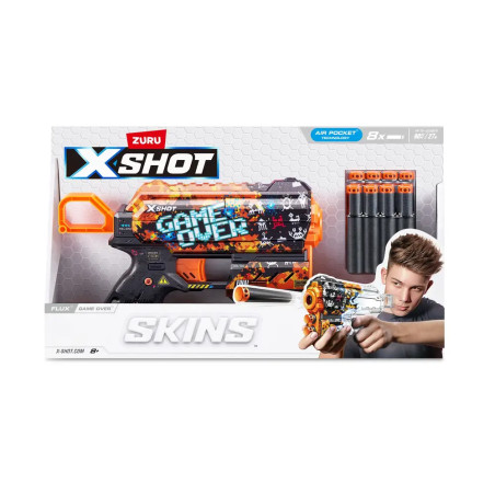 XSHOT - Skins Flux Blaster mit Darts, sortiert