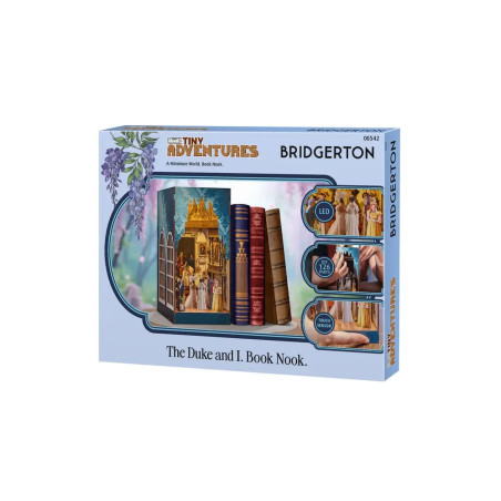Tiny Adventures - Bridgerton The Duke and I, Handgefertigte Miniaturwelten zum Zusammenbauen