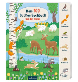 Mein 100 Sachen-Suchbuch – Bei den Tieren