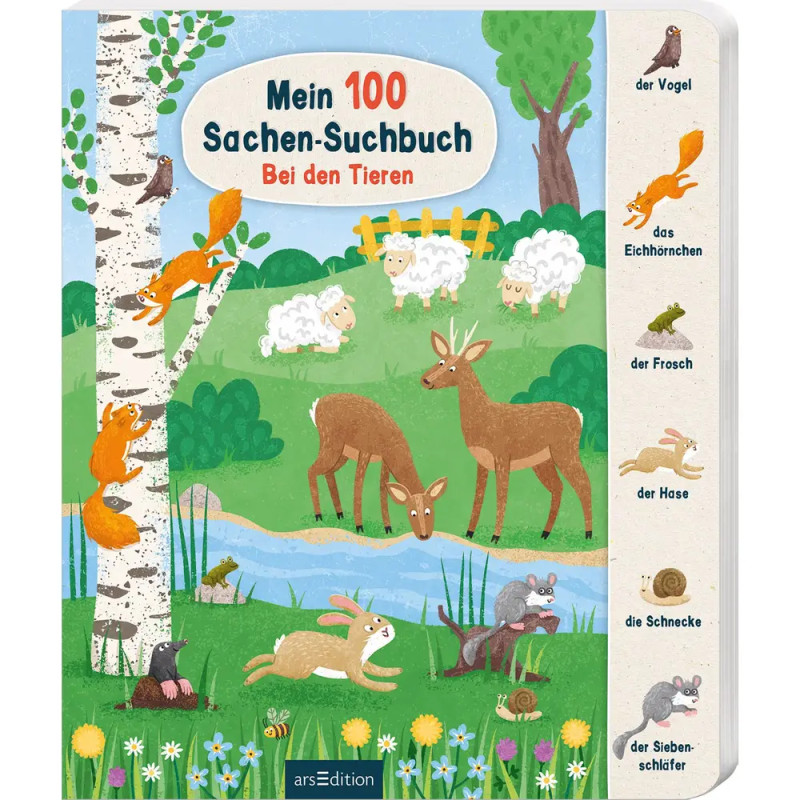 Mein 100 Sachen-Suchbuch – Bei den Tieren