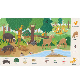 Mein 100 Sachen-Suchbuch – Bei den Tieren