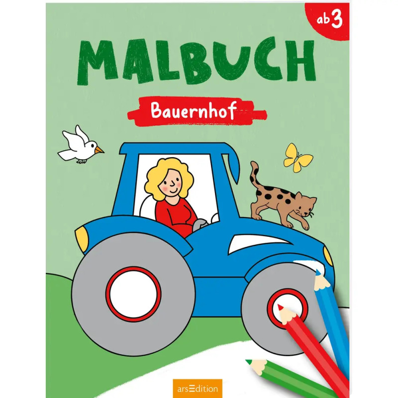 Malbuch Bauernhof