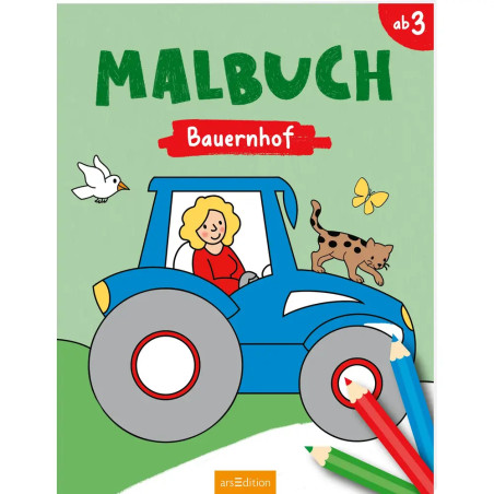 Malbuch Bauernhof