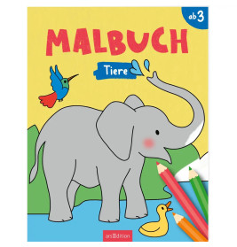 Malbuch Tiere