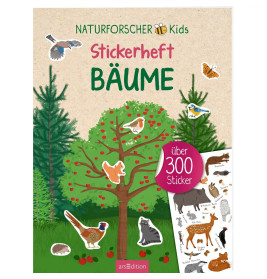 Naturforscher-Kids – Stickerheft Bäume