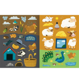 Mitmach-Stickerbuch – Henni, die kleine Henne