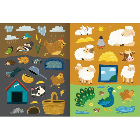 Mitmach-Stickerbuch – Henni, die kleine Henne