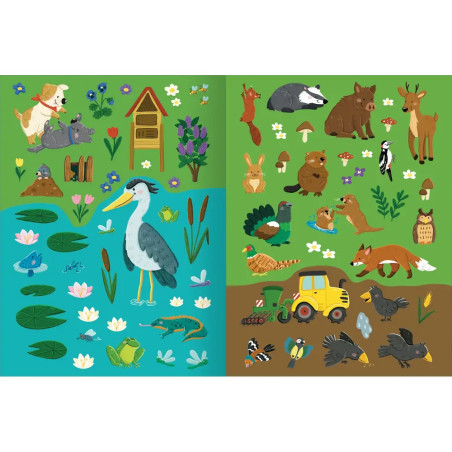 Mitmach-Stickerbuch – Henni, die kleine Henne