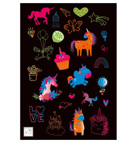 Neon-Sticker