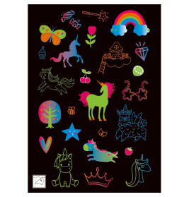 Neon-Sticker