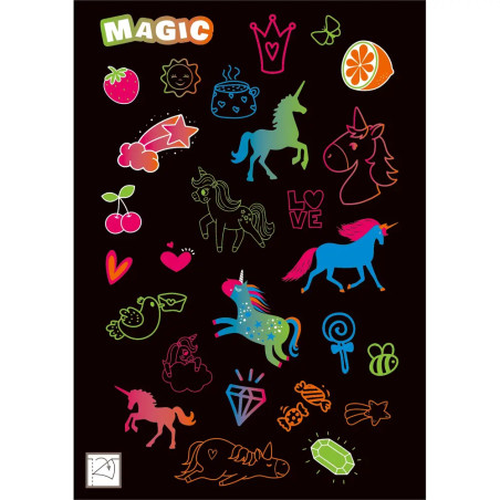 Neon-Sticker