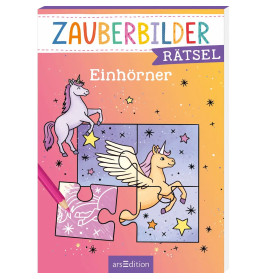Zauberbilder-Rätsel – Einhörner