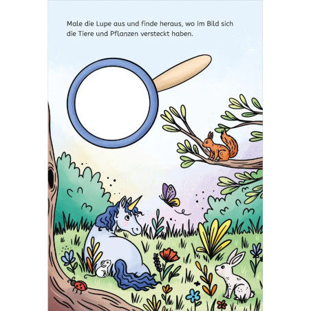 Zauberbilder-Rätsel – Einhörner